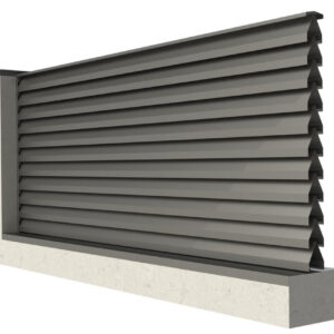 Премиум забор жалюзи AIRO-HV 80-100 мм